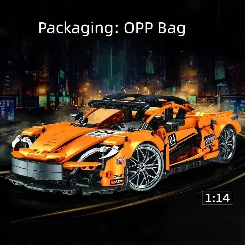 City Racing Vehicle Building Bricks Super Racer Toy - Image 15
