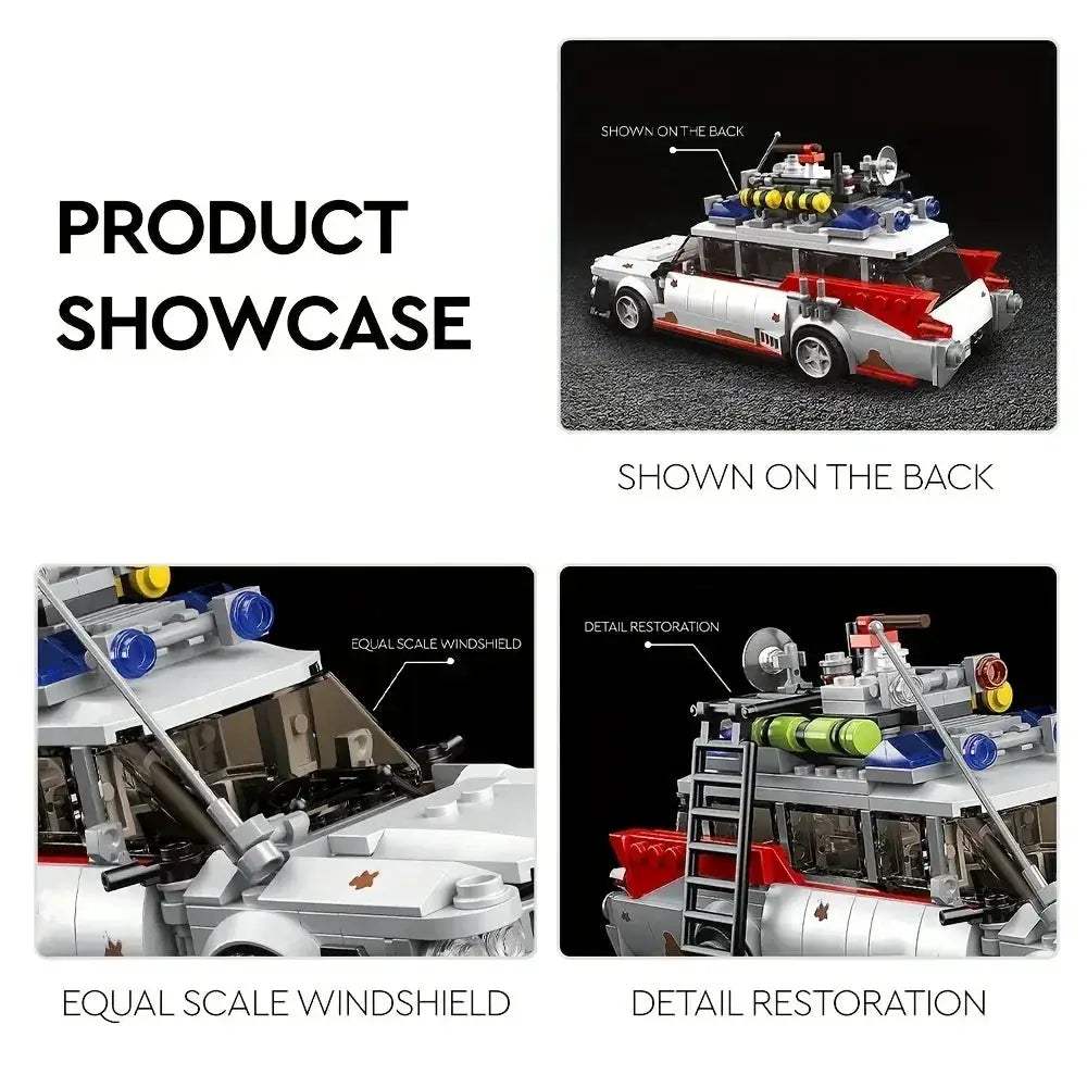 Classic Film Car Model Kit Ghost Theme Premium Gift - Image 3