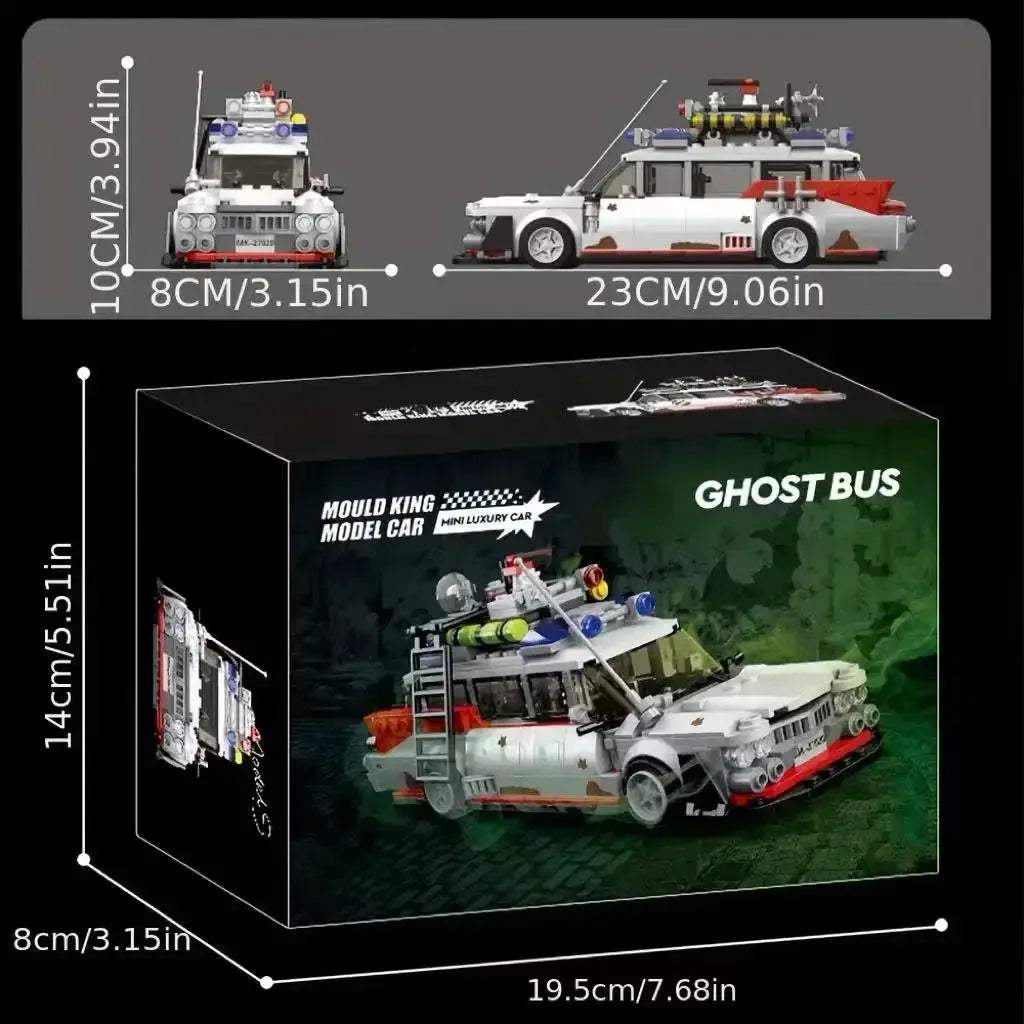 Classic Film Car Model Kit Ghost Theme Premium Gift - Image 4