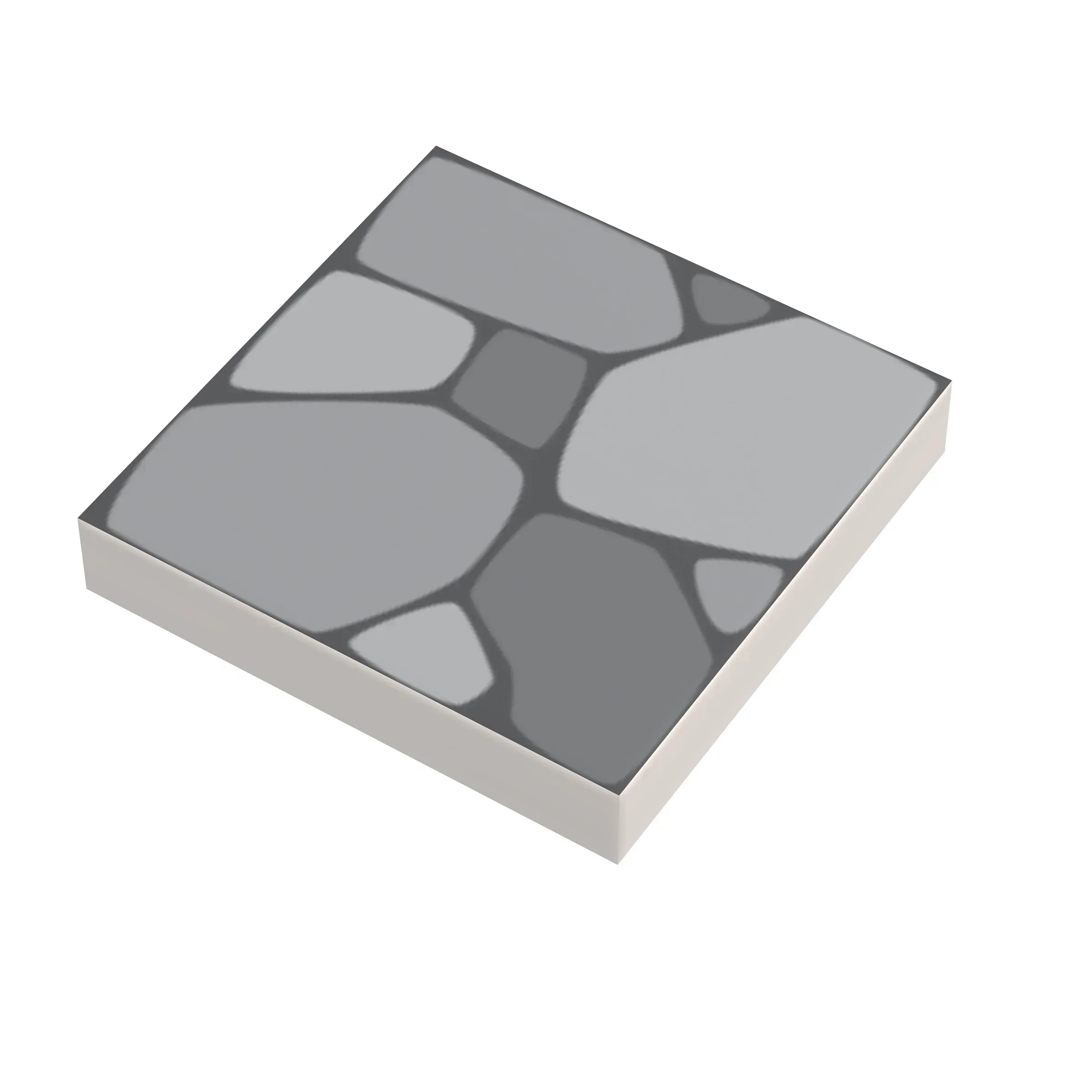 Cobblestone Tile Part Pack (20 Tiles) made with LEGO parts - B3 Customs - Image 2