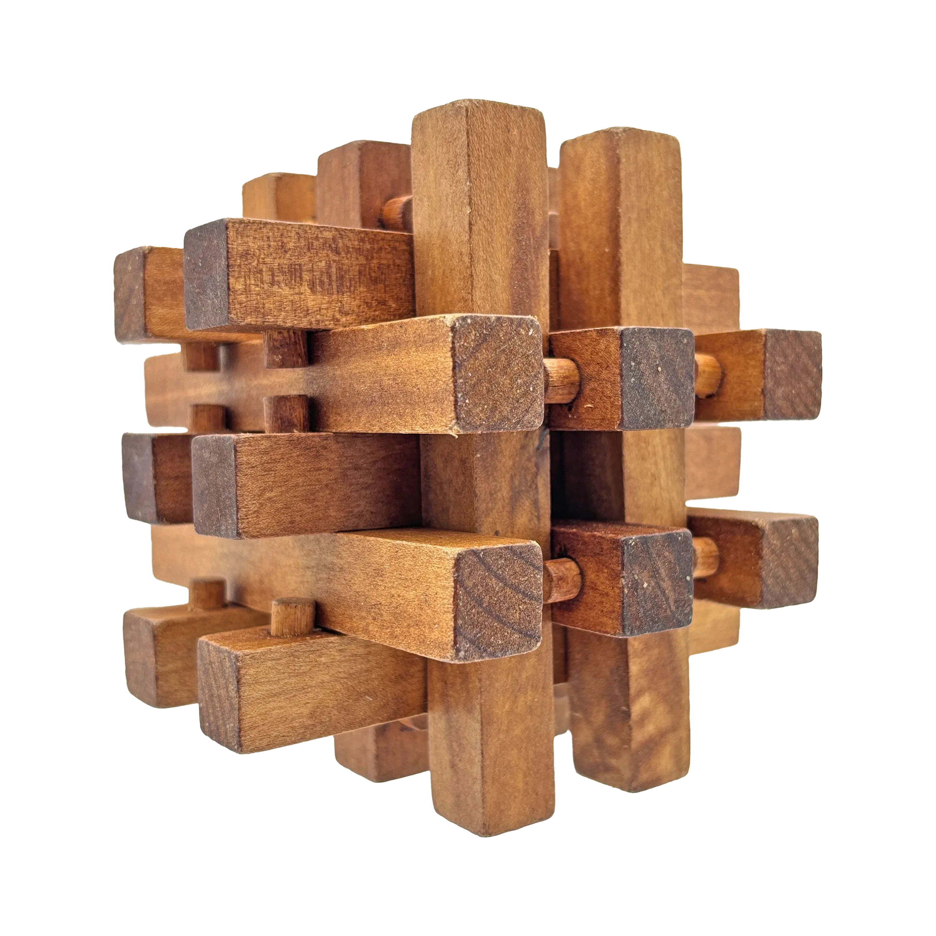 Massive Wooden Puzzle Set for Brain Teasers and Decor - Image 3