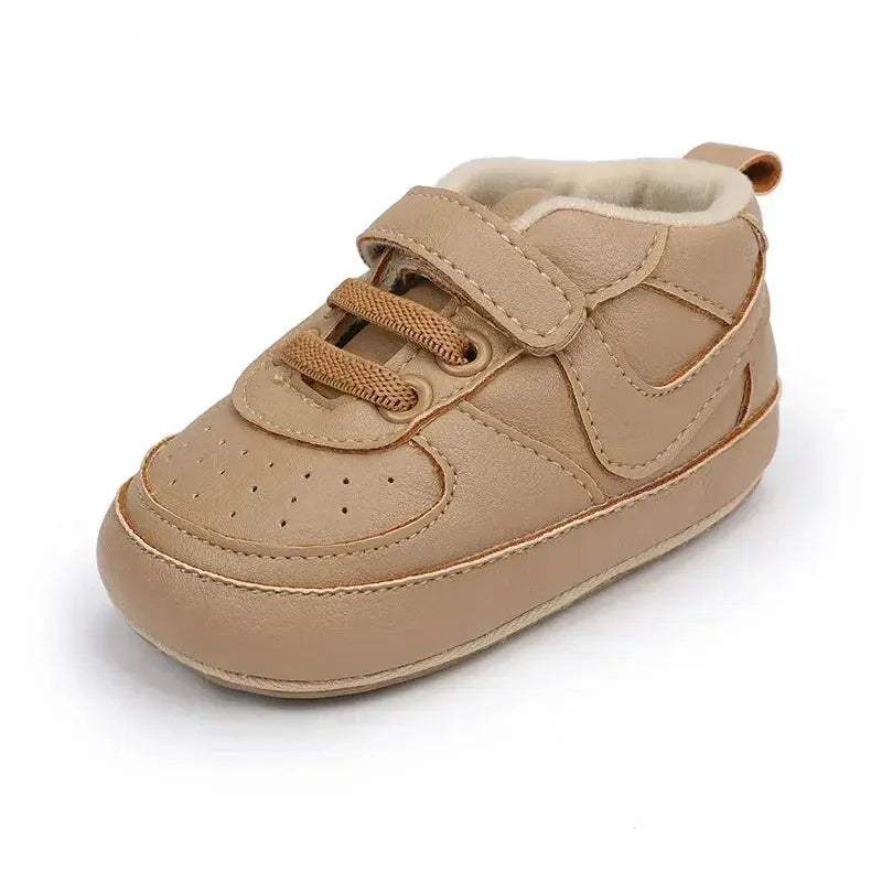 Comfortable Baby Shoes Breathable PU Leather First Walker Sneakers For Newborns - Image 11