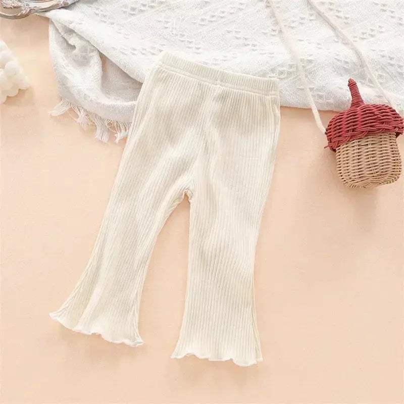 Cotton Baby Trousers Elastic Waist Slim Fit Summer - Image 7