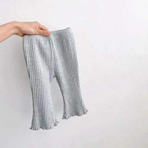 Cotton Baby Trousers Elastic Waist Slim Fit Summer - Image 9