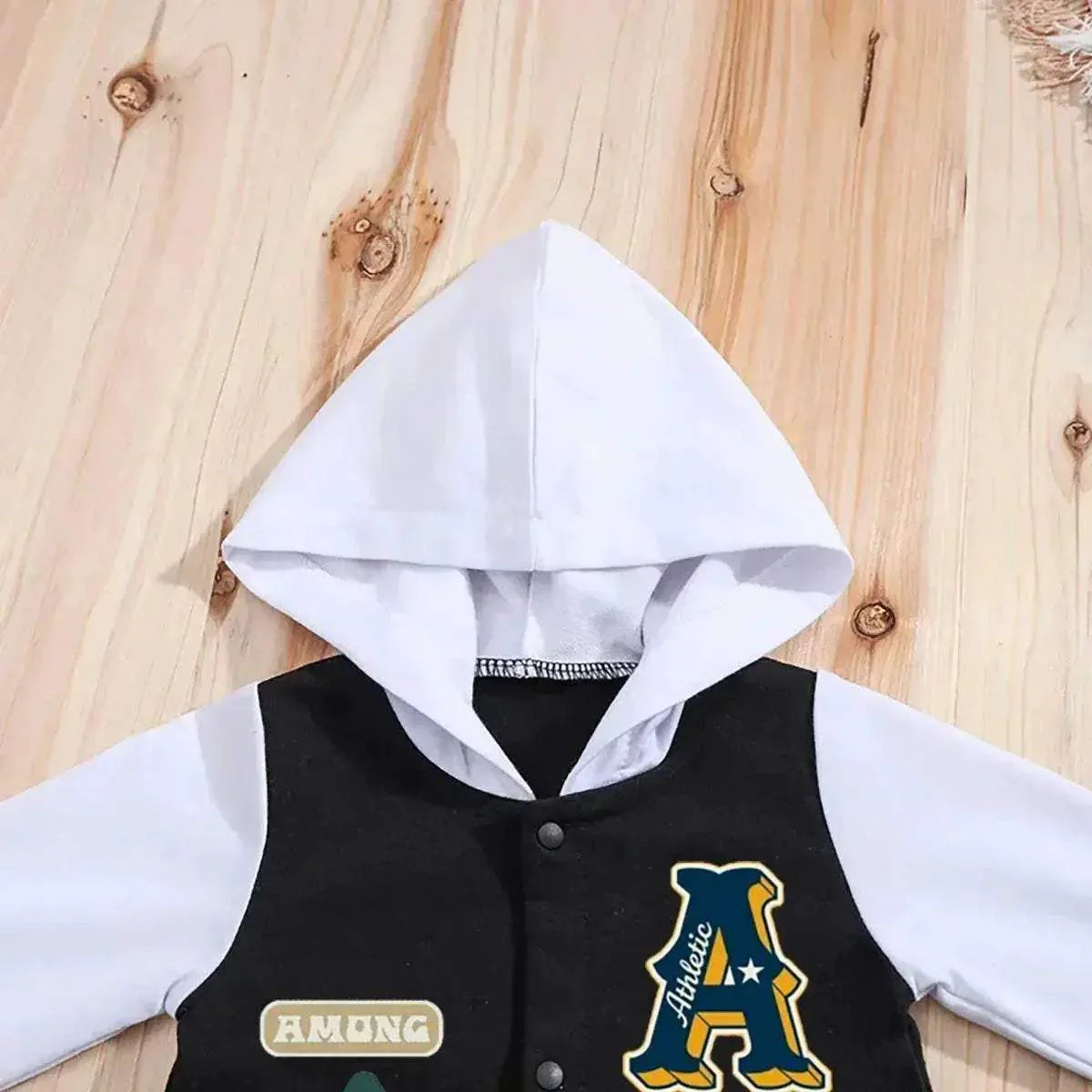 Cozy Baby Romper Hooded Knit Long Sleeve Ultra Soft Unisex 0 To 18 Months Beachwear - Image 3