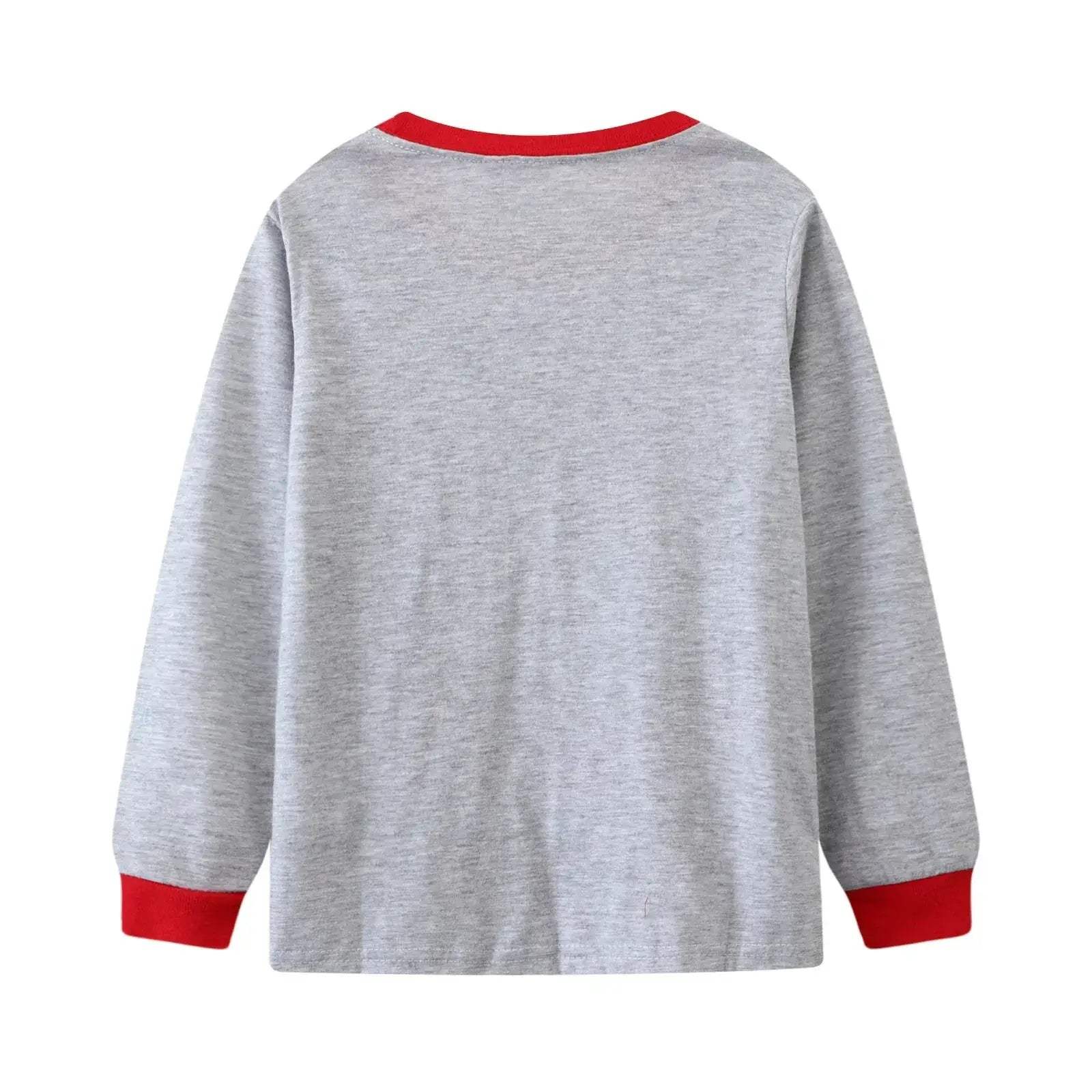 Cozy Cartoon Christmas Pajamas Set For Kids Boys 2 Piece Long Sleeve Round Neck Autumn Winter Sleepwear - Image 4
