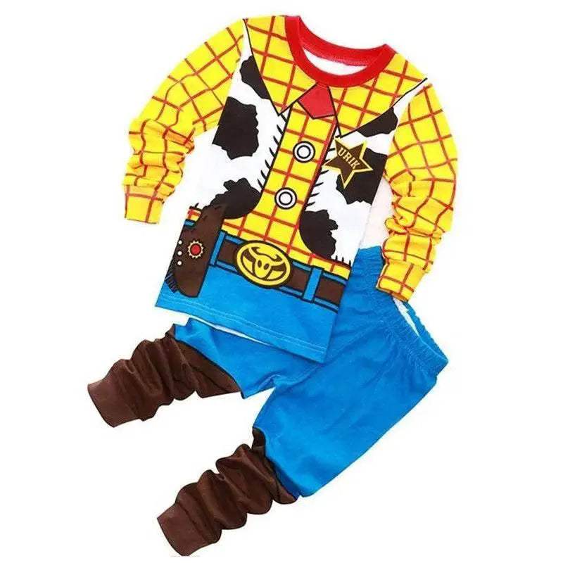 Cozy Disney Toy Story Buzz Lightyear Pajama Set For Kids Ages 4 To 6 Years Unisex Cotton Knit Sleepwear - Image 13