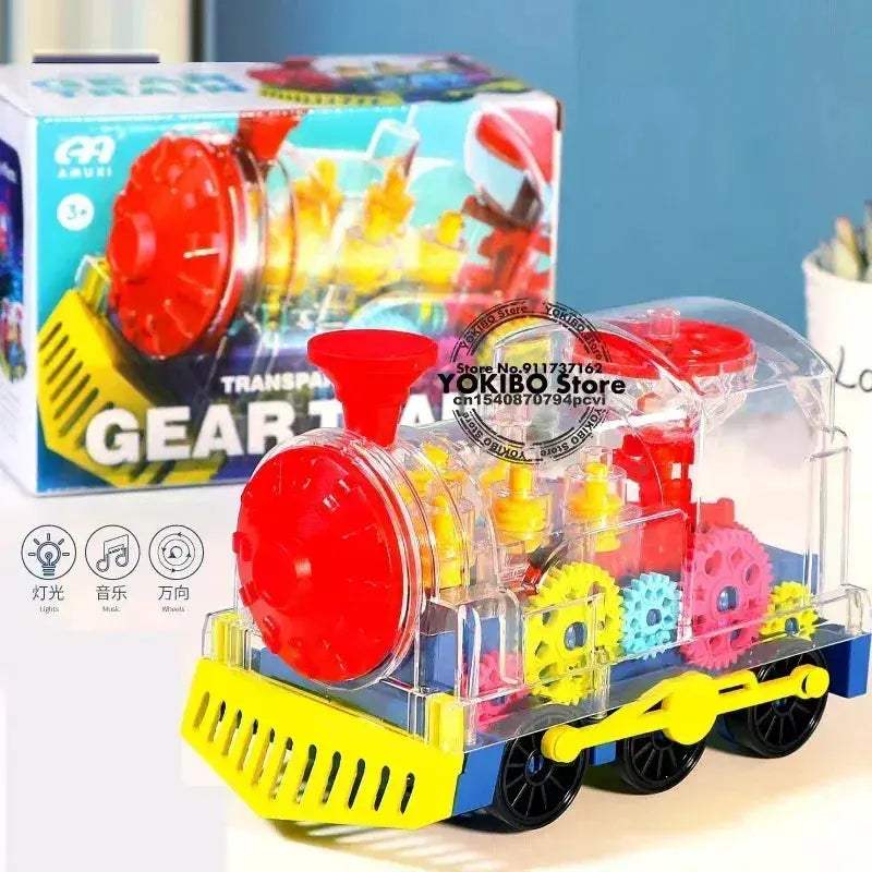 Crawling Train Toy With Light And Sound For Toddlers - Image 7