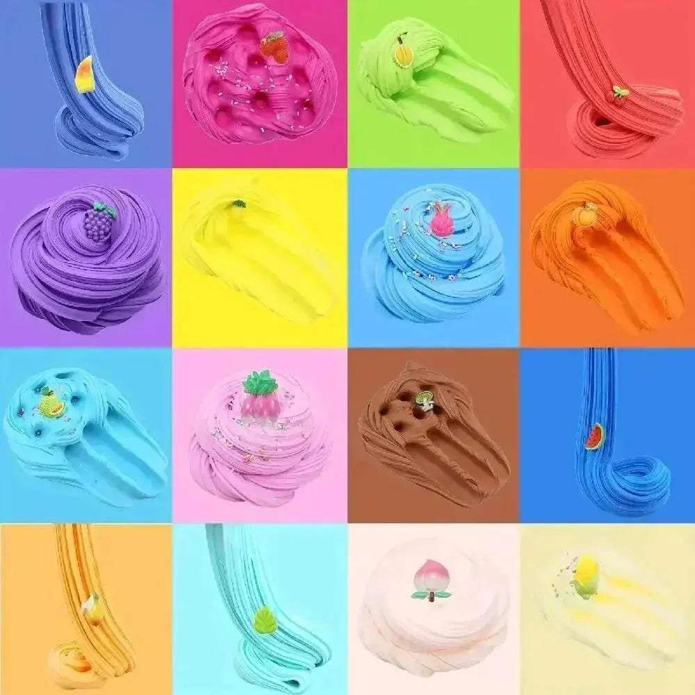 Creamy Butter Slime Fluffy Cloud Texture Premium For Kids - Image 2