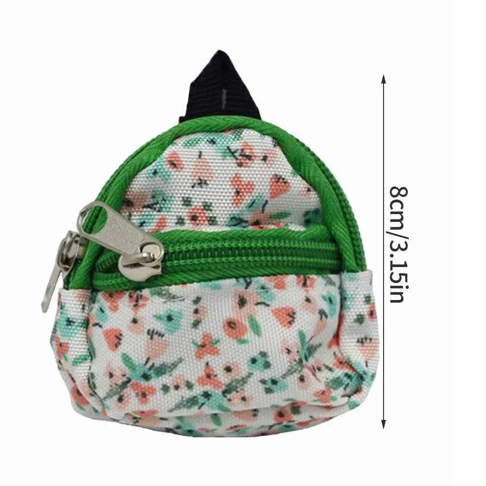 Creative Canvas Backpack For Labubu Dolls Plush Cat Design - Image 3