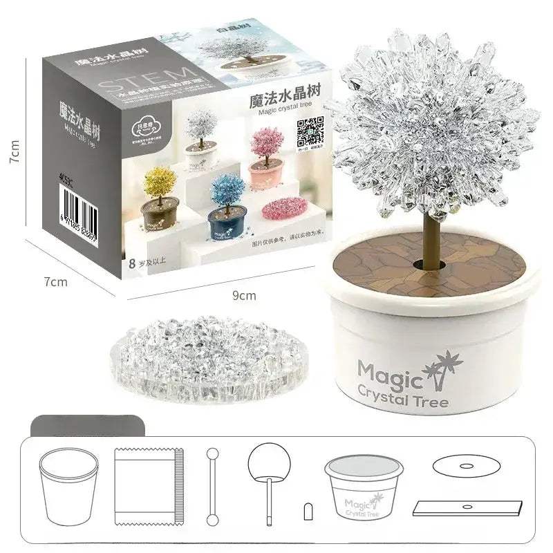 Crystal Planting Tree Kit Hands On Educational Toy - Image 10