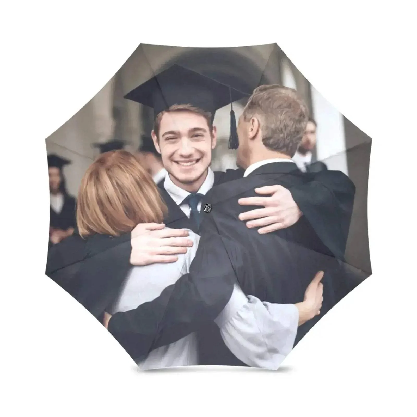 Custom Folding Umbrella With Photo Personalization Windproof