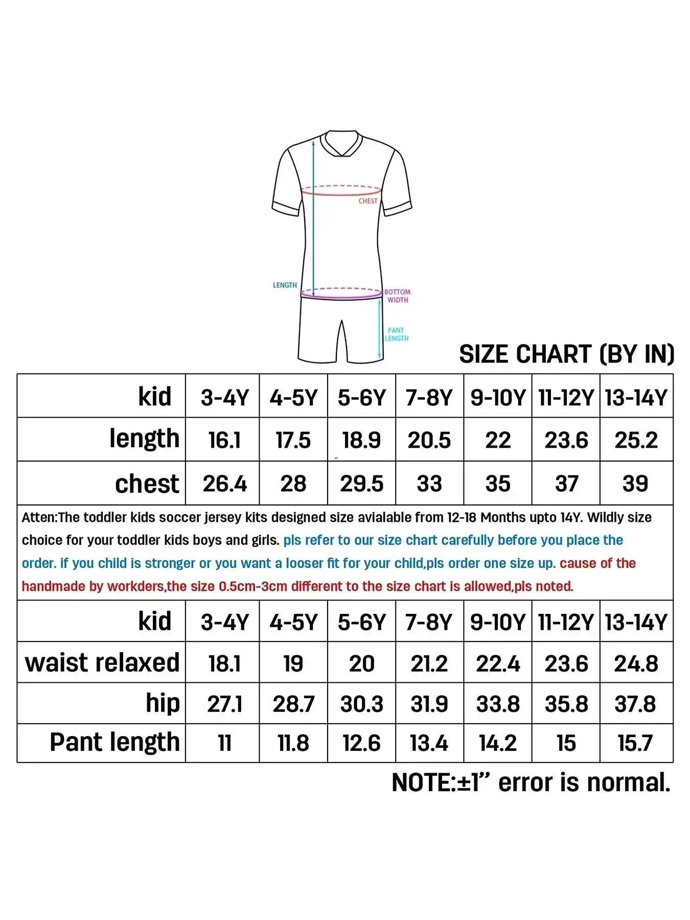 Custom Kids Soccer Jersey With Personal Name And Number - Image 6