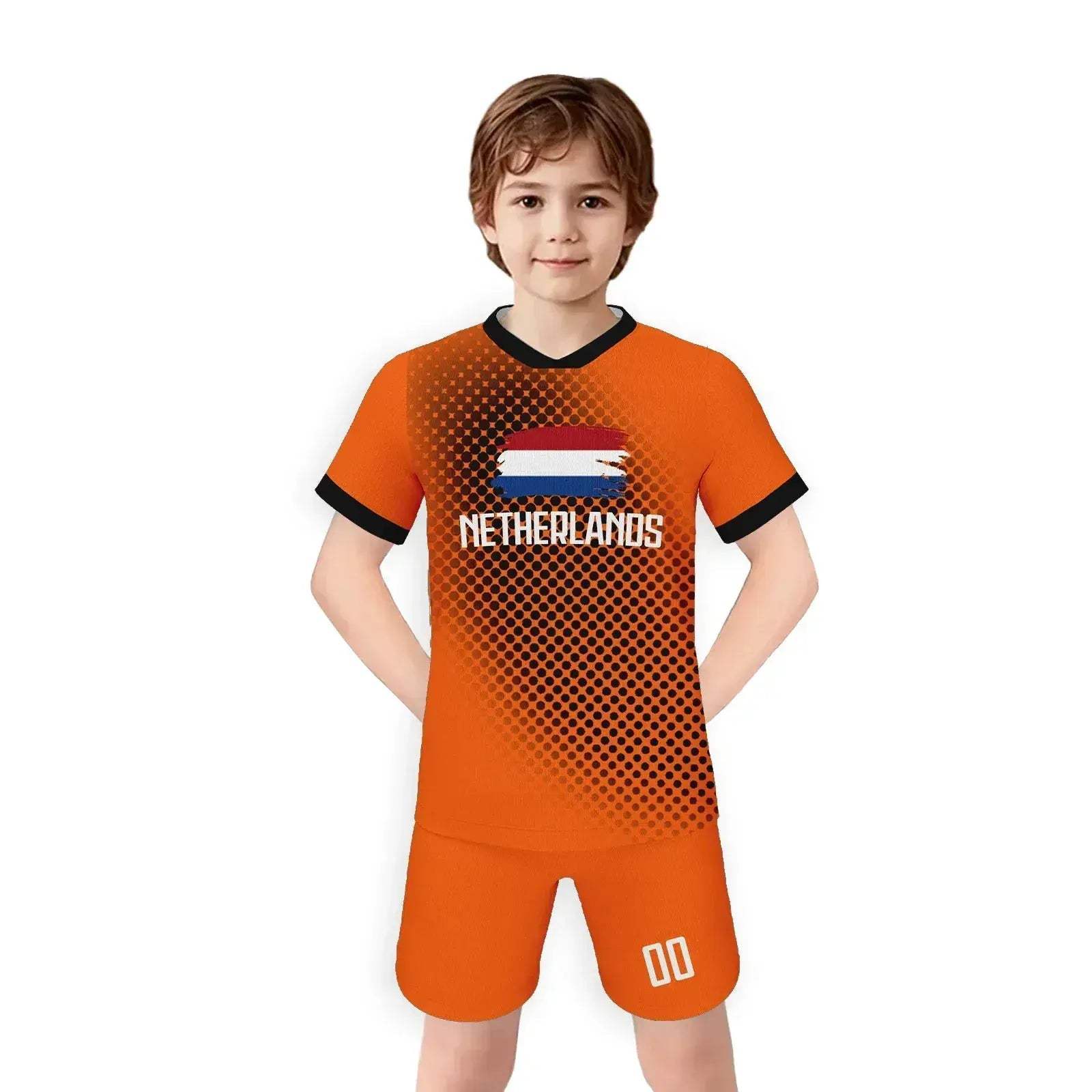 Custom Personalized Kids Soccer Jersey With Name And Number - Image 4