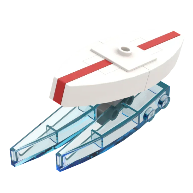 Custom Surfboard with Wave - Image 3