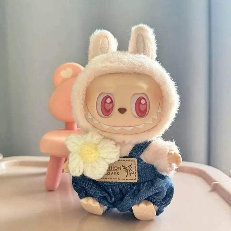 Cute Doll Clothes Kawaii Party Rompers For Labubu Dolls - Image 12