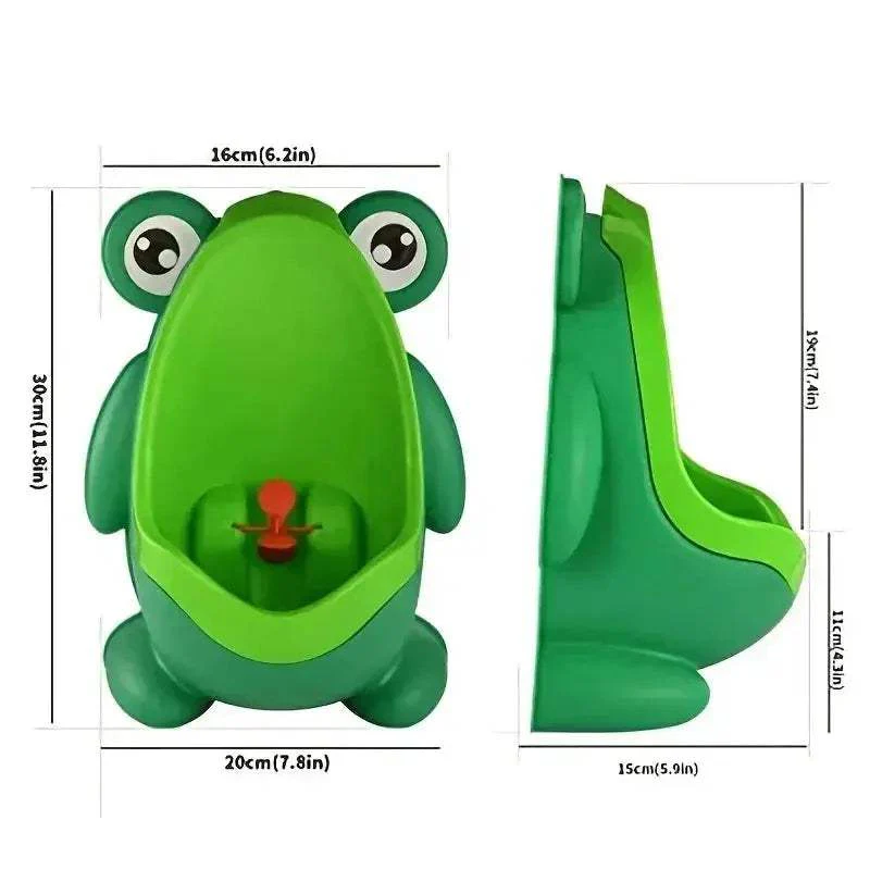 Cute Frog Potty Training Urinal For Boys With Target Aiming - Image 5