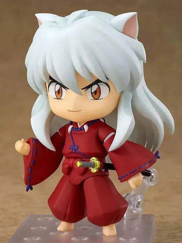 Cute Inuyasha and Sesshoumaru Anime FIgurines, Kawaii Chibi Action Figures PVC Cute Toys 10 cm - Image 9