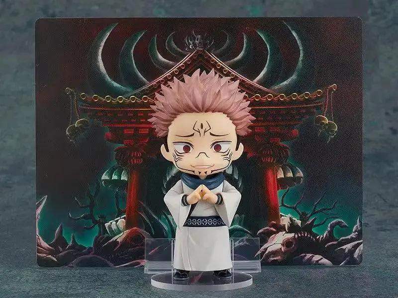 Cute Jujutsu Kaisen Ryomen Sukuna and Itadori Yuji Figurines, Chibi Kawaii Anime Action Figures Model Collector Toys 10cm - Image 4