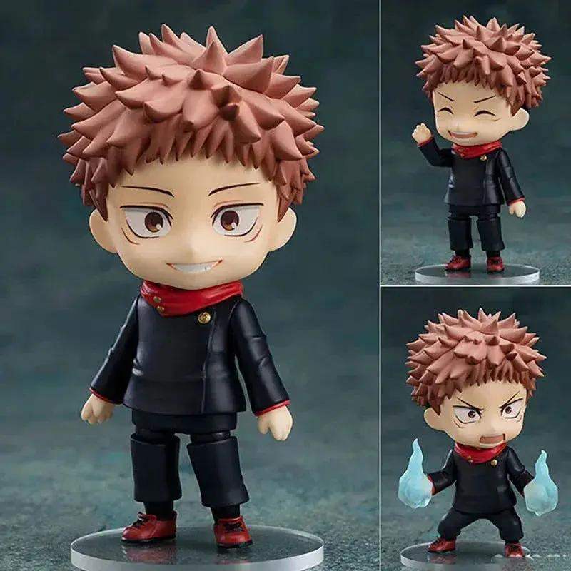 Cute Jujutsu Kaisen Ryomen Sukuna and Itadori Yuji Figurines, Chibi Kawaii Anime Action Figures Model Collector Toys 10cm - Image 5