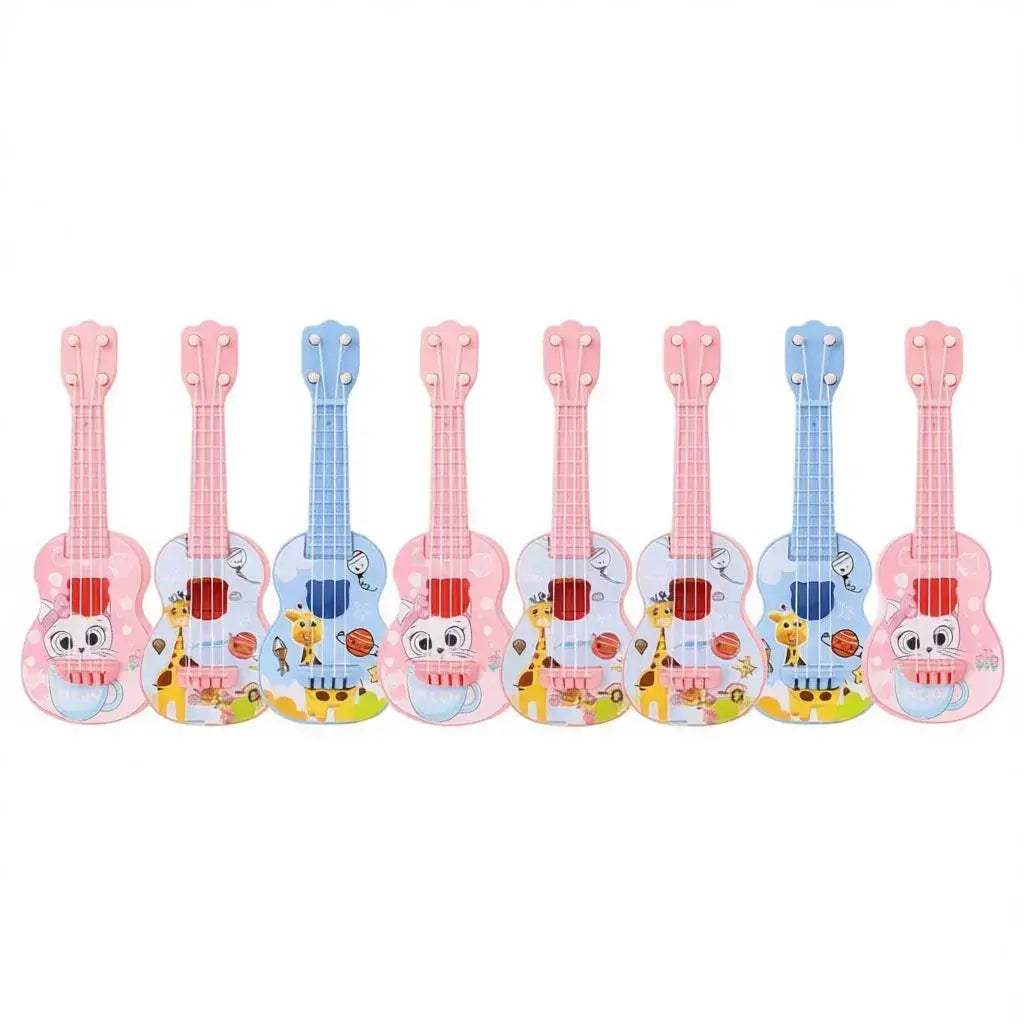 Cute Mini Ukulele Toy For Kids Beginner Friendly Colorful Design