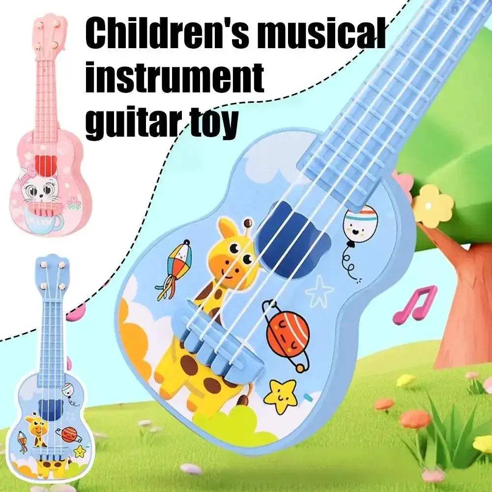 Cute Mini Ukulele Toy For Kids Beginner Friendly Colorful Design - Image 6