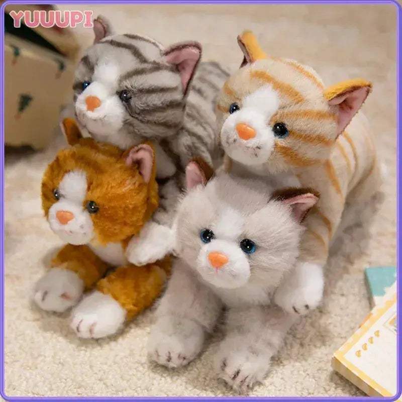 Cute Ultra Soft Cat Plush Pillow For Kids Sleep Comfort
