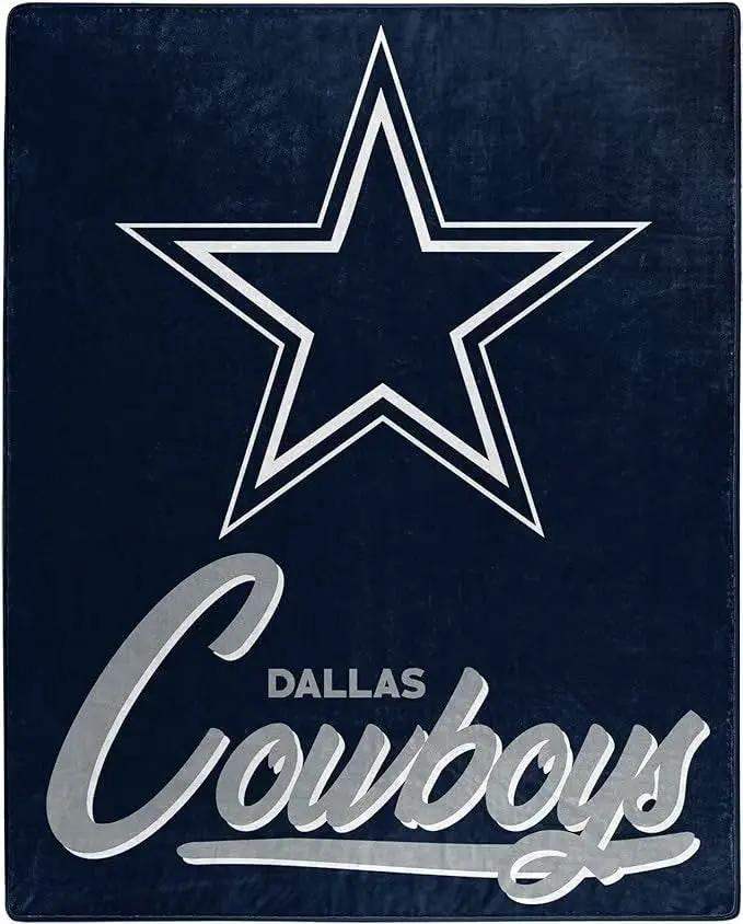 Dallas Cowboys Blanket 50x60 Raschel Signature Design
