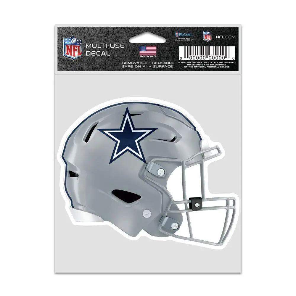 Dallas Cowboys Helmet Decal 3.75x5 By Wincraft Sticker