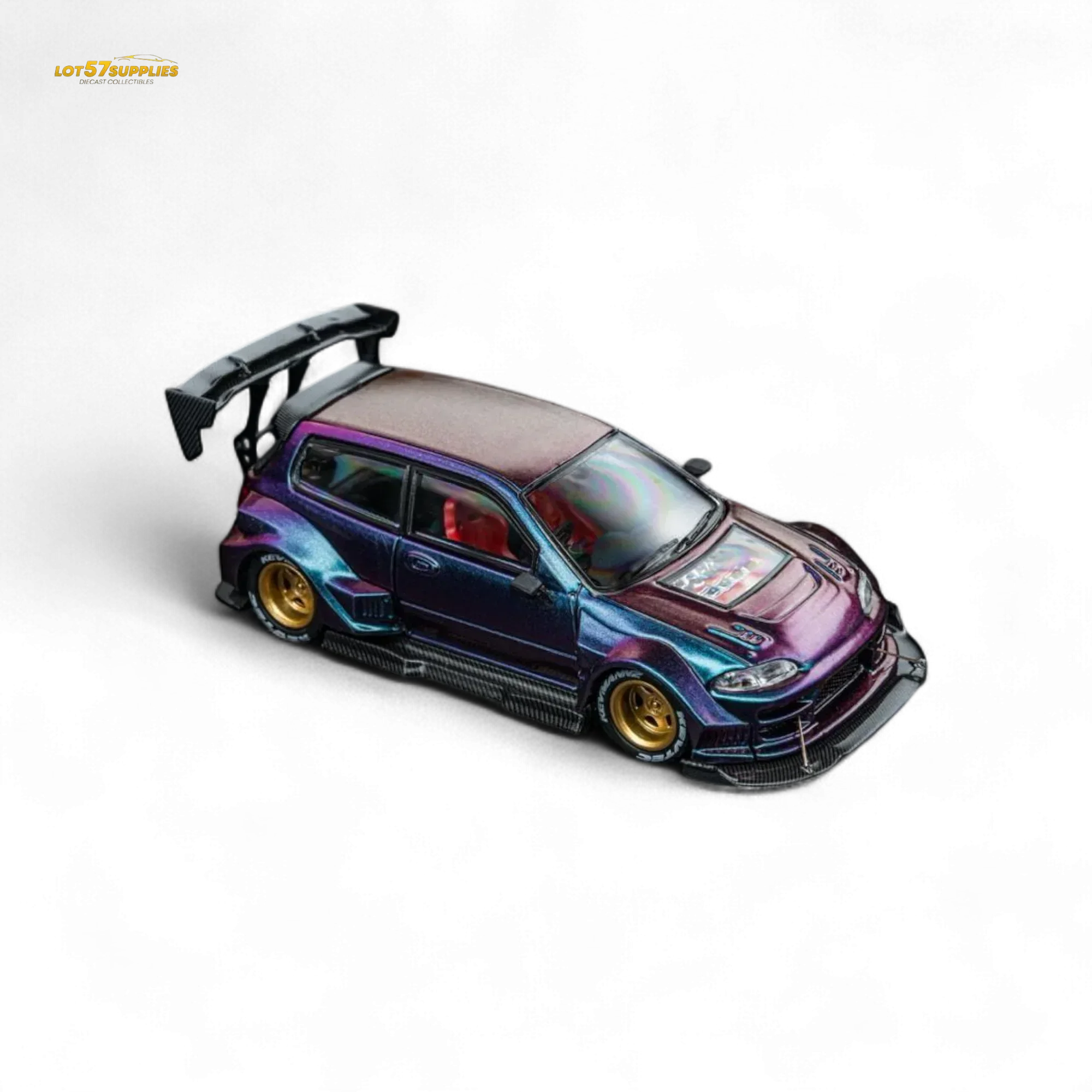 DCM Honda EG6 Hatchback Chameleon 1:64 - Image 2