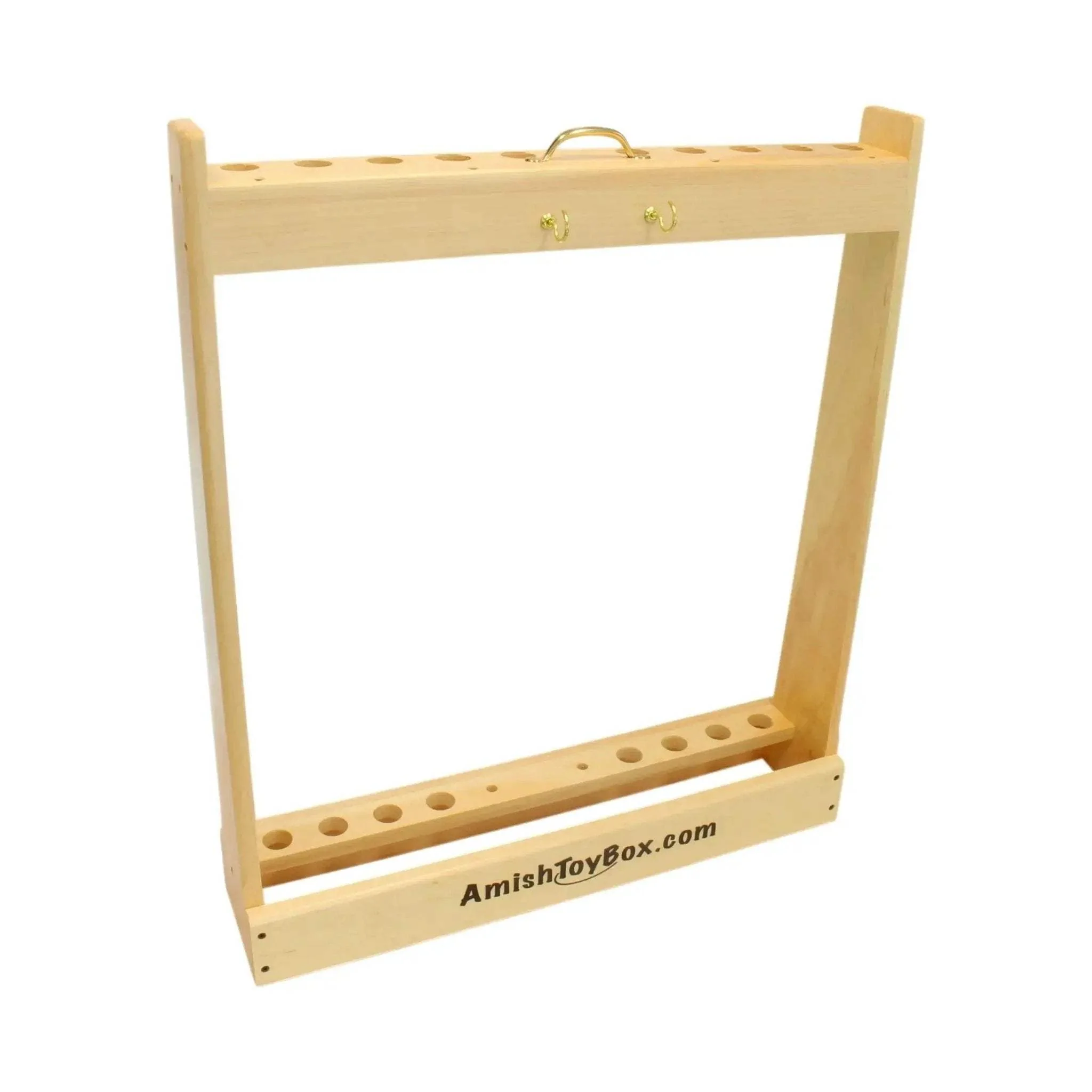 Deluxe 8-Player Croquet Game Set, Wooden Holder or Duffel Carry Bag - Image 19