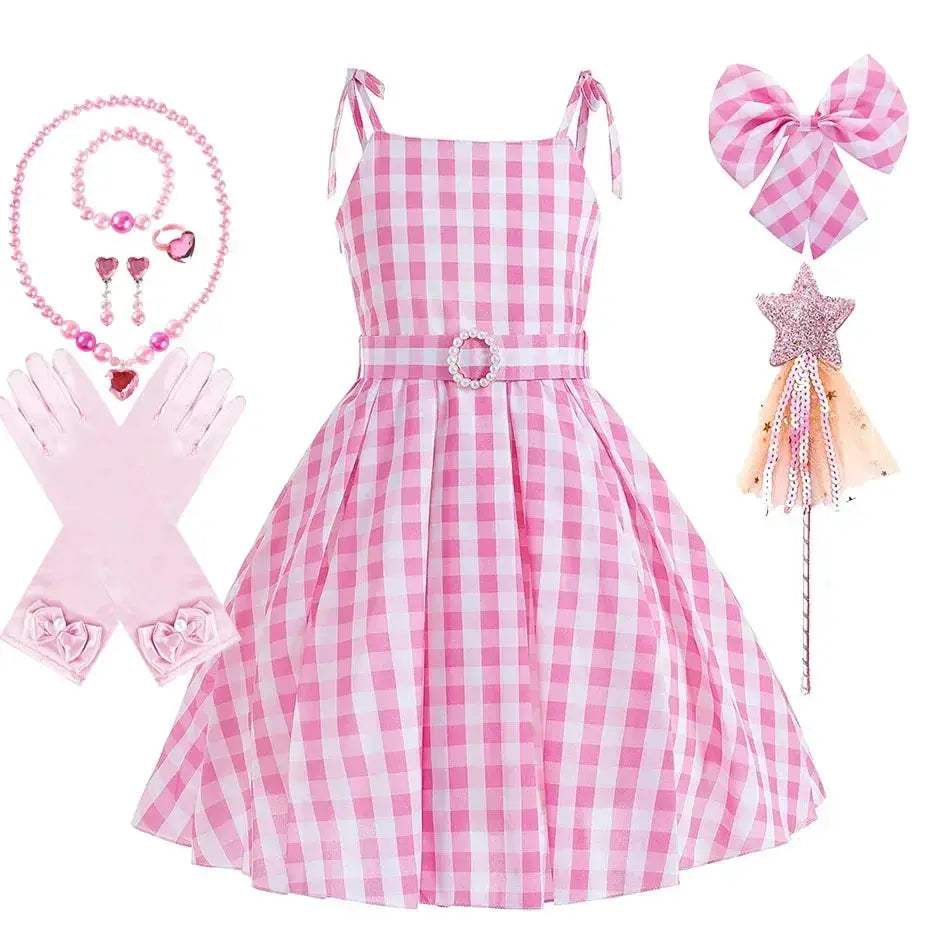 Deluxe Girls Dress Patchwork Witch Theme For Halloween Cosplay - Image 8
