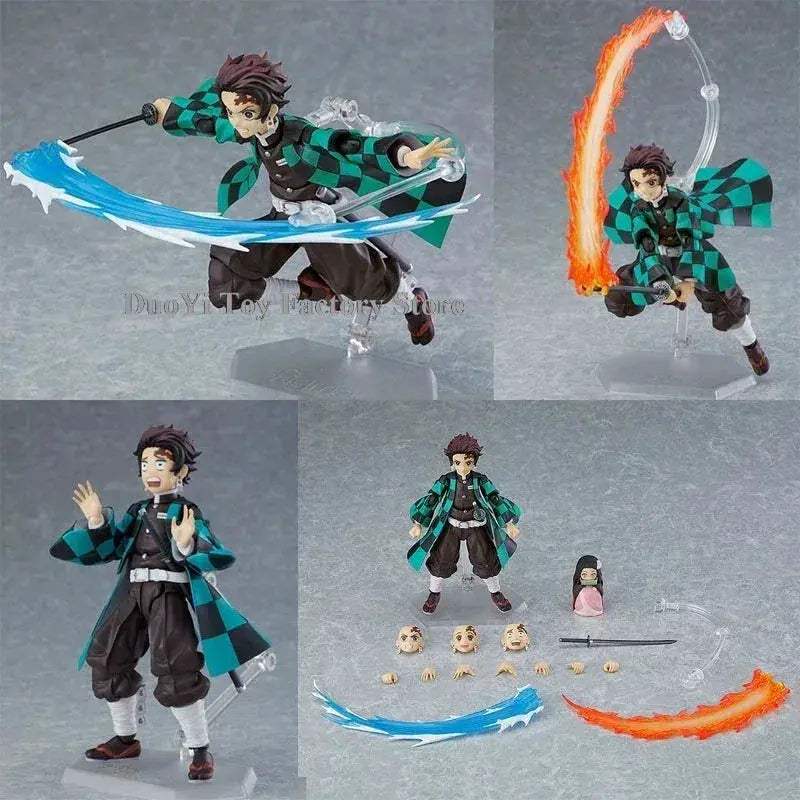 Demon Slayer Figma Figure Set Deluxe Edition MINISO - Image 3