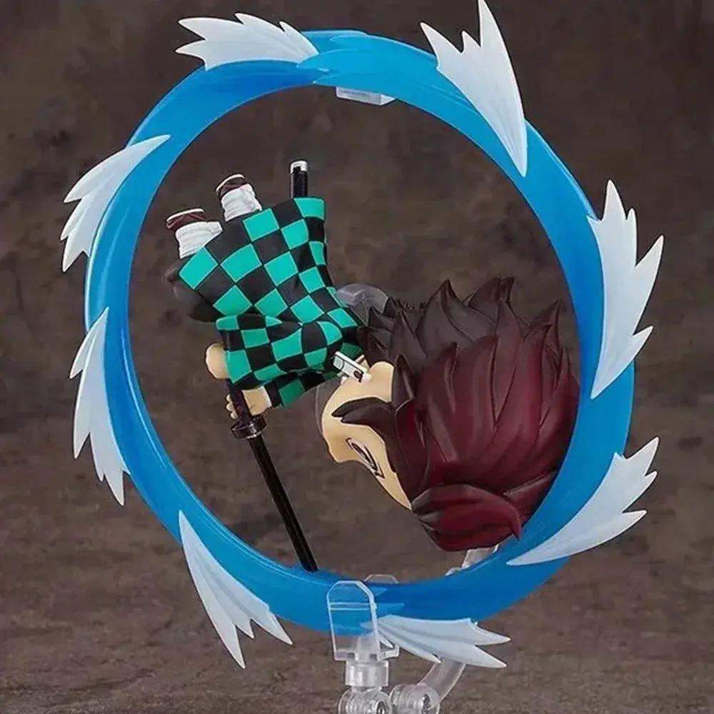 Demon Slayer Mini Anime Figurines, Inosuke, Tanjirou, Nezuko, Zenitsu, Giyuu, Regoukou, Tengen, Cute Kawaii Chibi Kimetsu no Yaiba 10 cm - Image 20