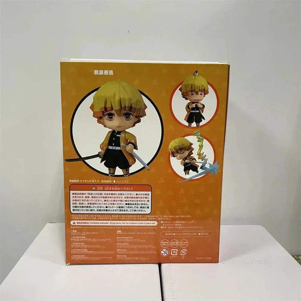 Demon Slayer Mini Anime Figurines, Inosuke, Tanjirou, Nezuko, Zenitsu, Giyuu, Regoukou, Tengen, Cute Kawaii Chibi Kimetsu no Yaiba 10 cm - Image 32