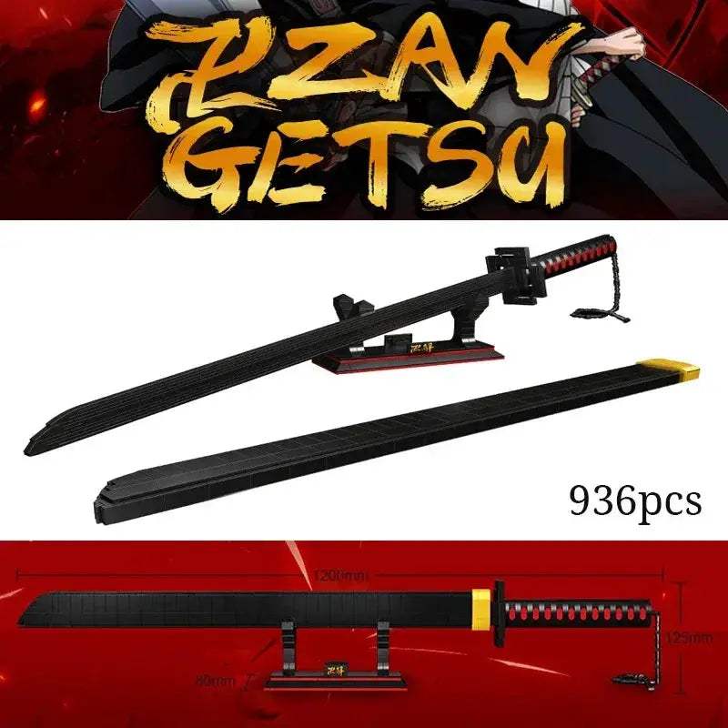 Demon Slayer Katana Building Blocks Light Up Toy Set - Image 8