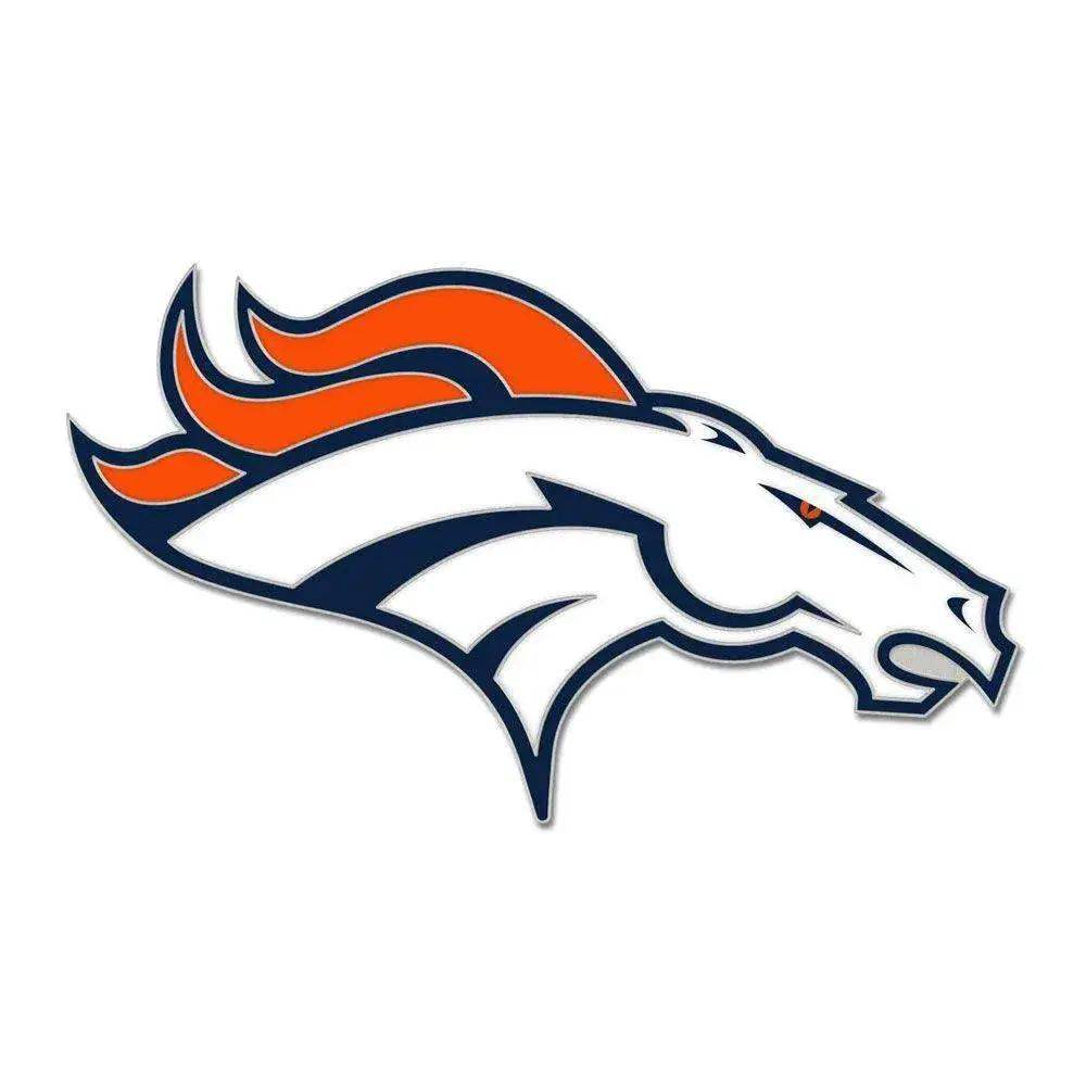 Denver Broncos Collector Pin Carded on Jewelry Card