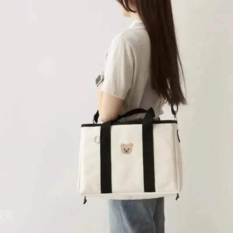 Diaper Bag For Moms No Zipper Easy Access Spacious - Image 6