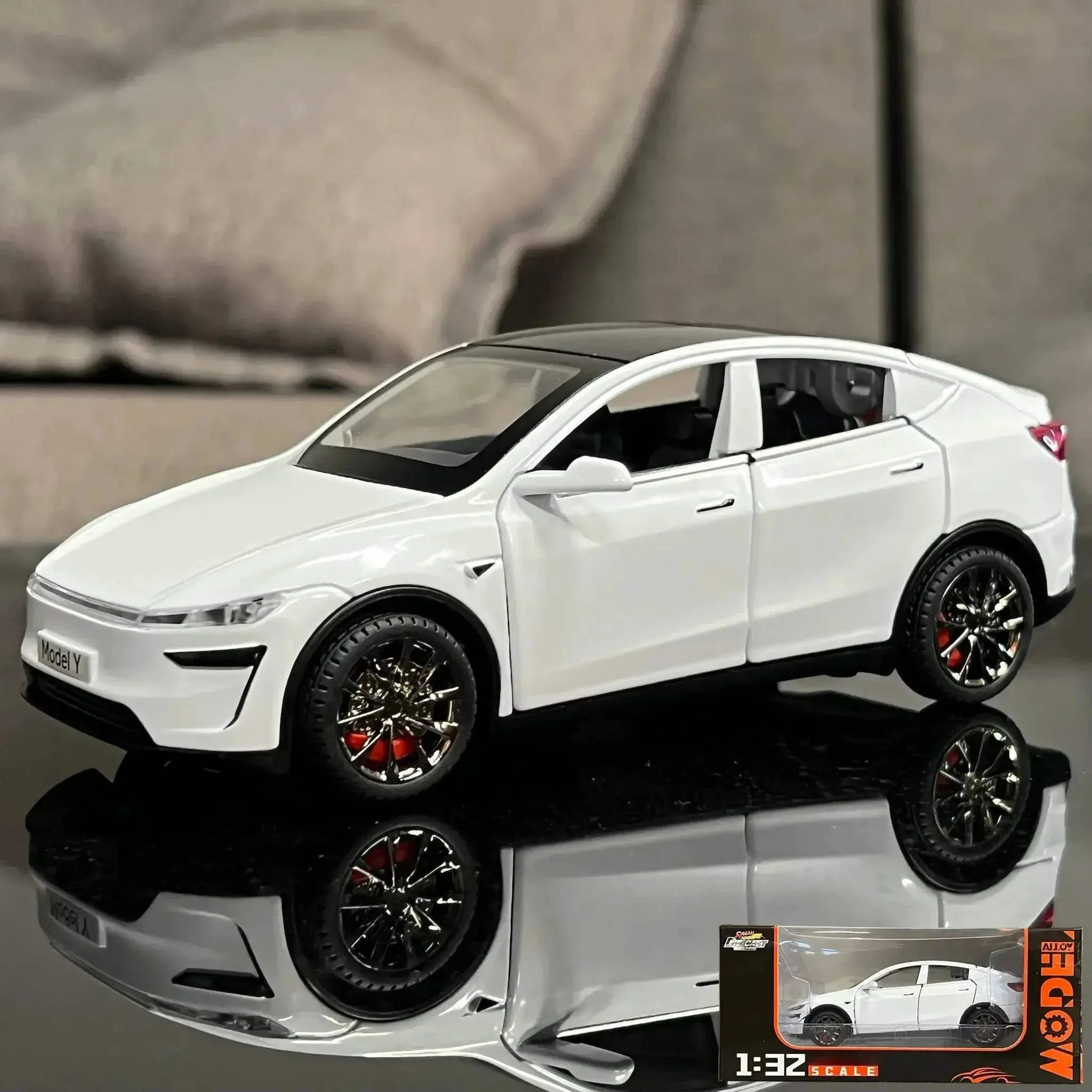 Diecast 1:32 Model Car Sound and Light for Children - Image 14