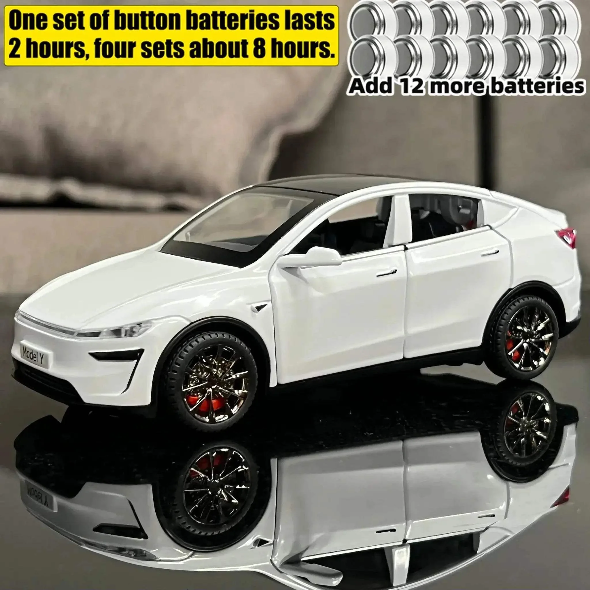 Diecast 1:32 Model Car Sound and Light for Children - Image 15
