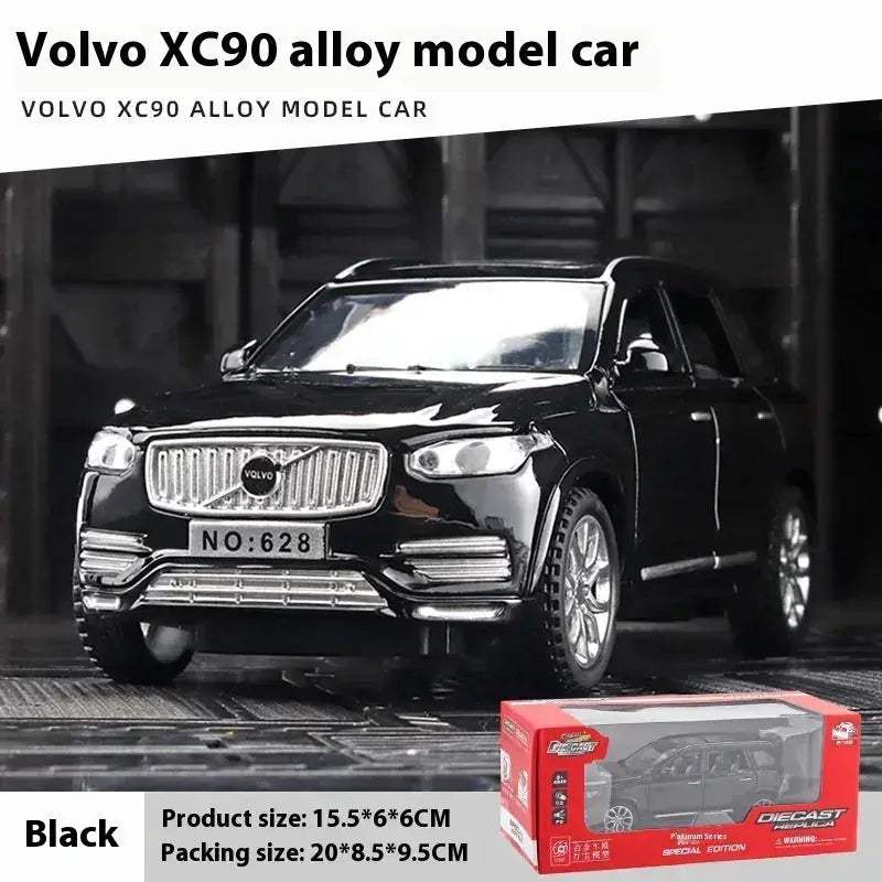 Diecast 1 to 32 Volvo XC90 SUV Model with Sound and Light for Kids - Image 12