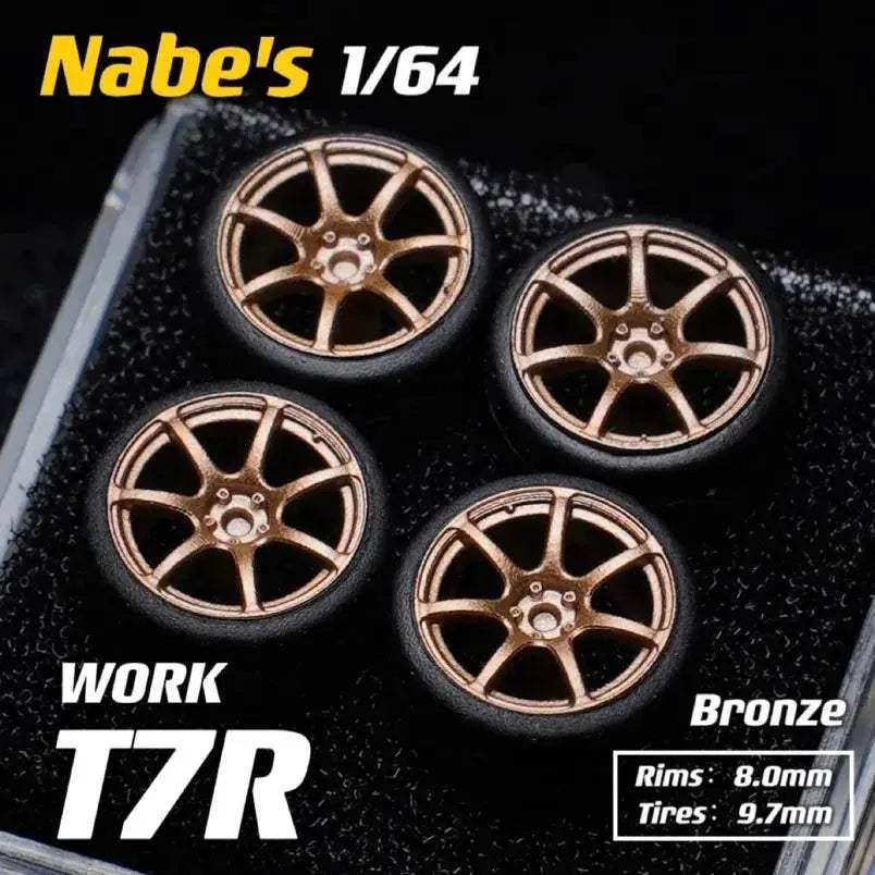 Diecast 1 To 64 Wheels With Realistic Rubber Tires MiniGT - Image 11