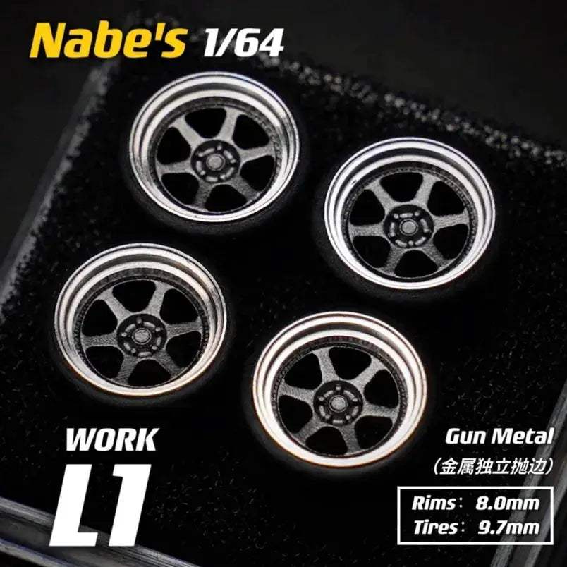 Diecast 1 To 64 Wheels With Realistic Rubber Tires MiniGT - Image 14