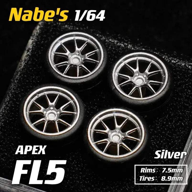 Diecast 1 To 64 Wheels With Realistic Rubber Tires MiniGT - Image 19