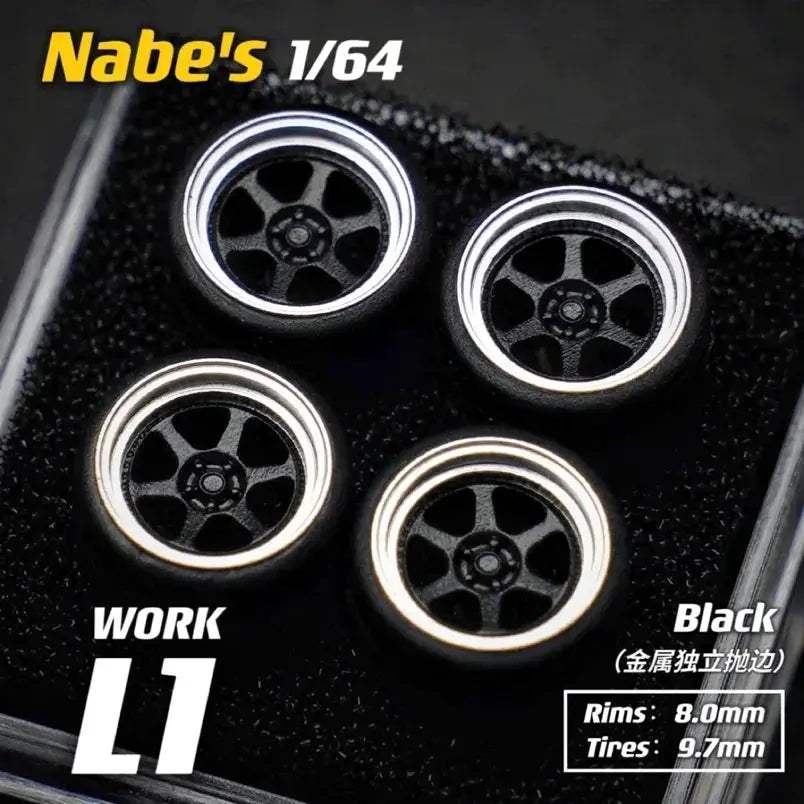 Diecast 1 To 64 Wheels With Realistic Rubber Tires MiniGT - Image 24