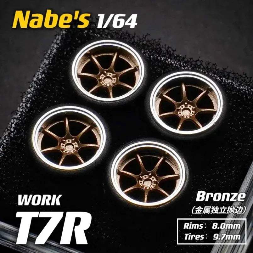 Diecast 1 To 64 Wheels With Realistic Rubber Tires MiniGT - Image 27