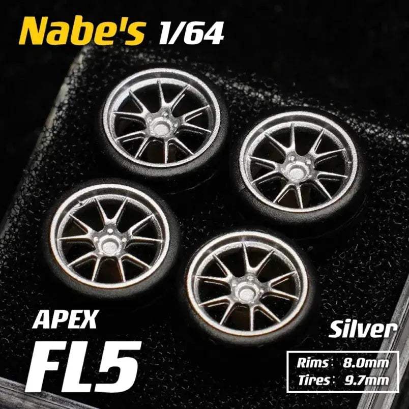 Diecast 1 To 64 Wheels With Realistic Rubber Tires MiniGT - Image 28