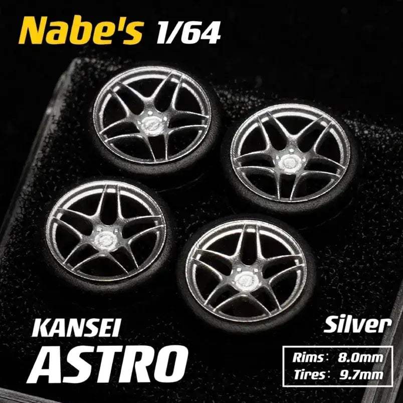 Diecast 1 To 64 Wheels With Realistic Rubber Tires MiniGT - Image 36