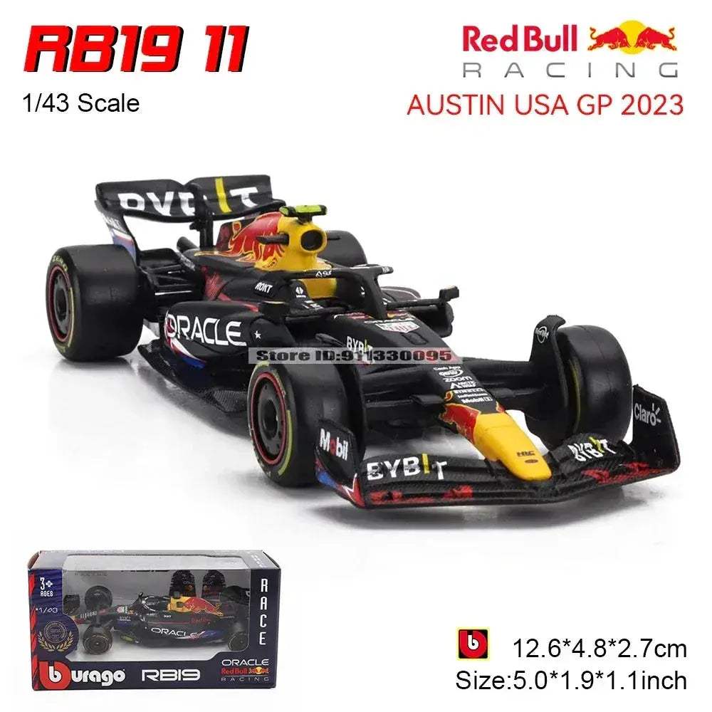 Diecast Aston Martin F1 AMR23 Model Car Scale Highly Detailed - Image 33