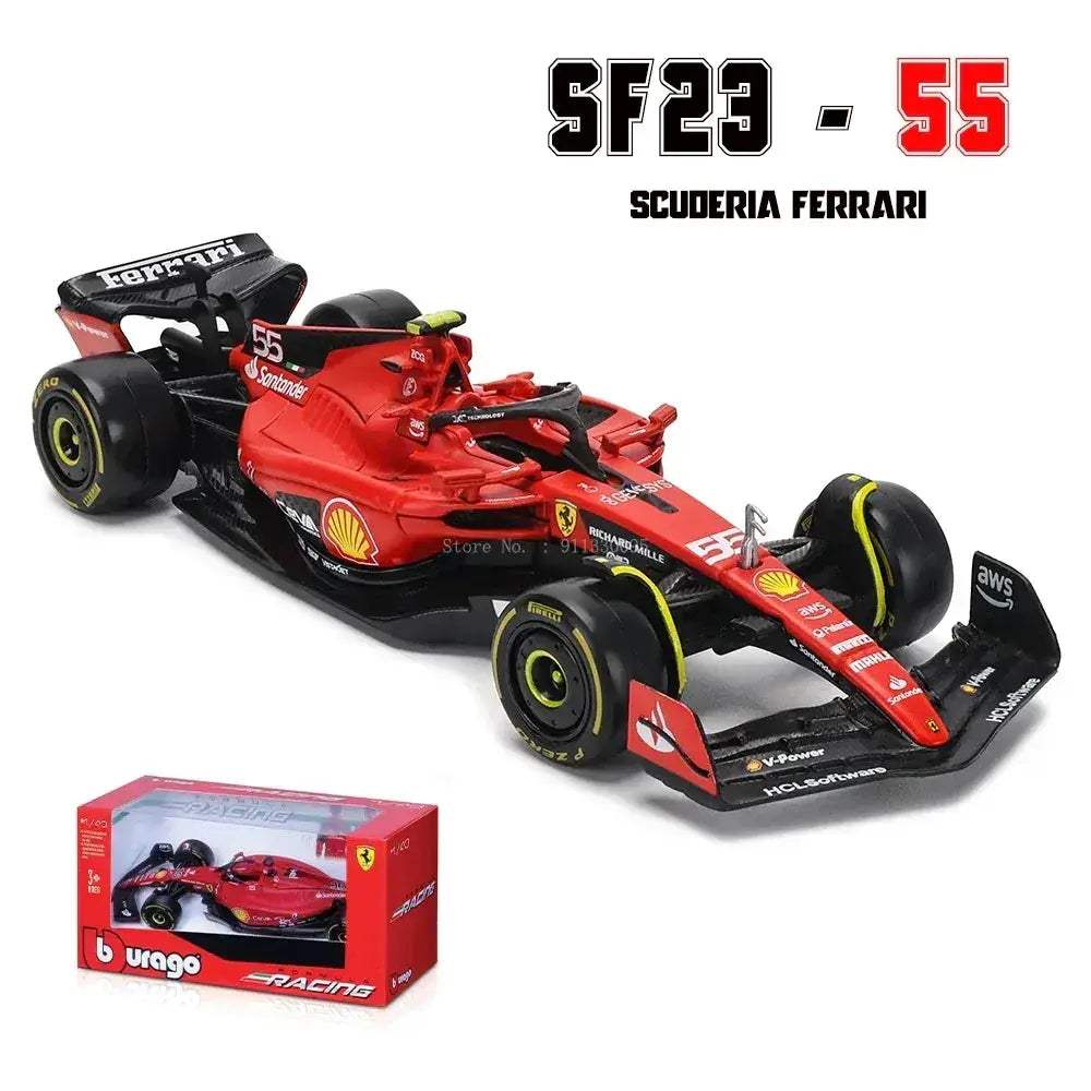 Diecast Aston Martin F1 AMR23 Model Car Scale Highly Detailed - Image 35